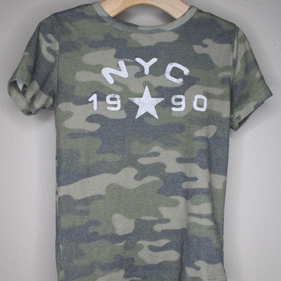 NYC Star Camo Top S - Picture 1 of 1